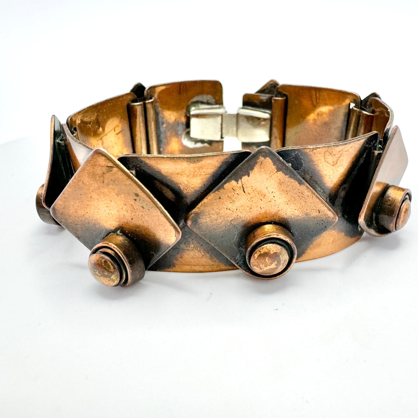 Francisco REBAJES, USA. Vintage Copper Bracelet.