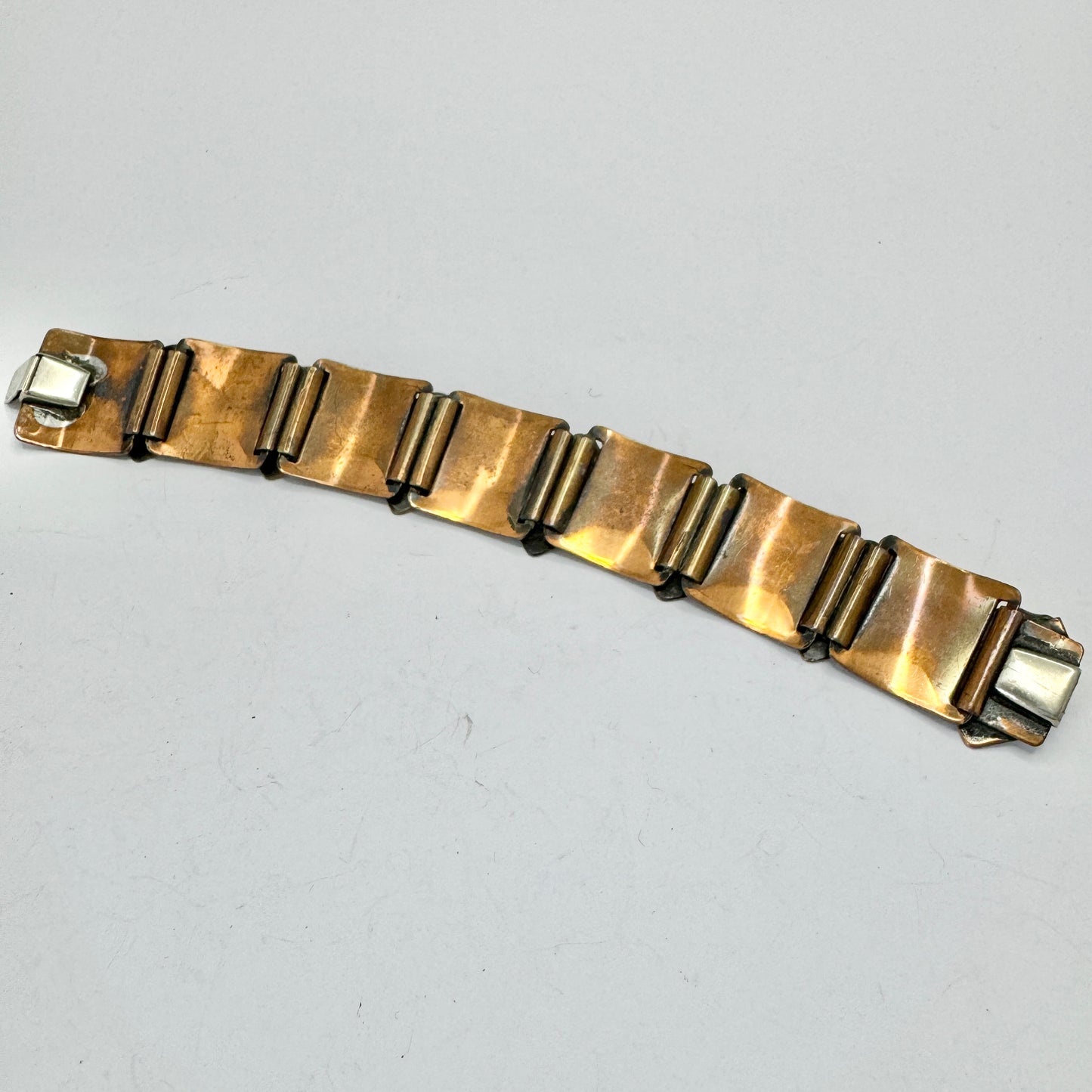 Francisco REBAJES, USA. Vintage Copper Bracelet.