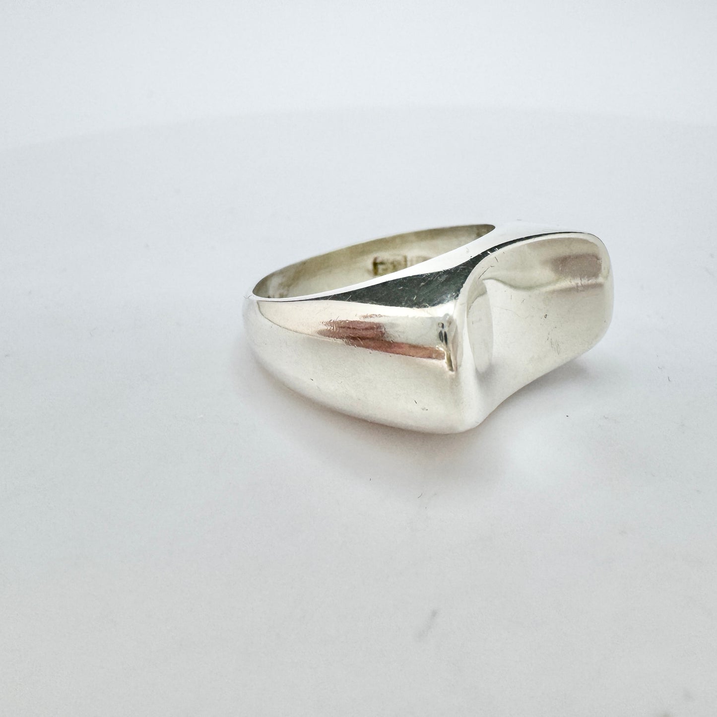 Bengt Hallberg, Sweden 1976. Vintage Sterling Silver Ring.