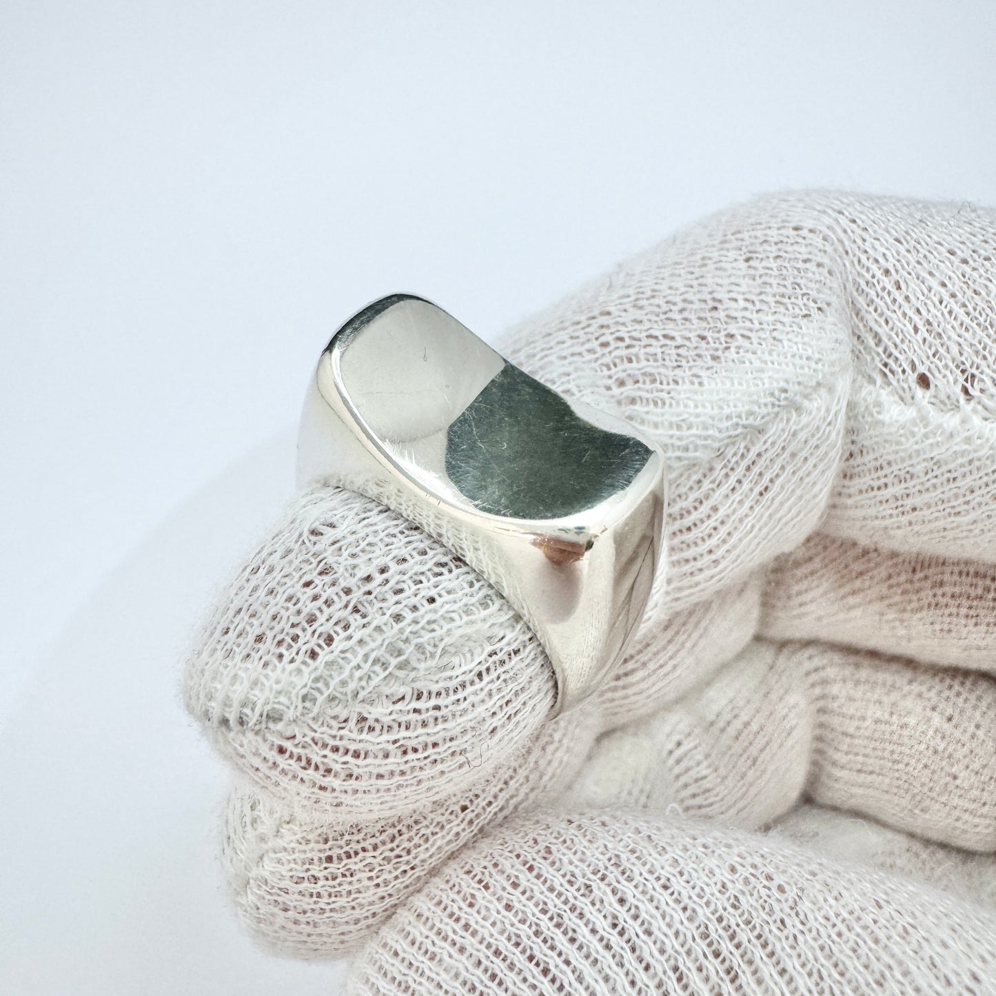 Bengt Hallberg, Sweden 1976. Vintage Sterling Silver Ring.