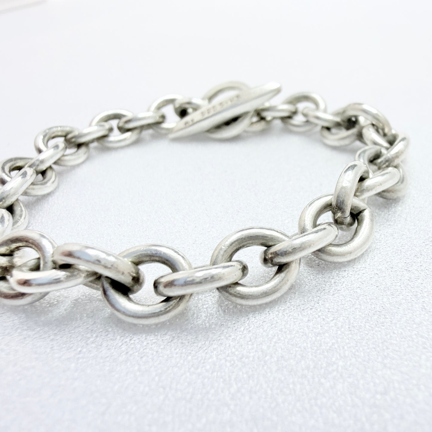 Herman Siersbøl Denmark 1950-60s. Vintage Sterling Silver Bracelet.