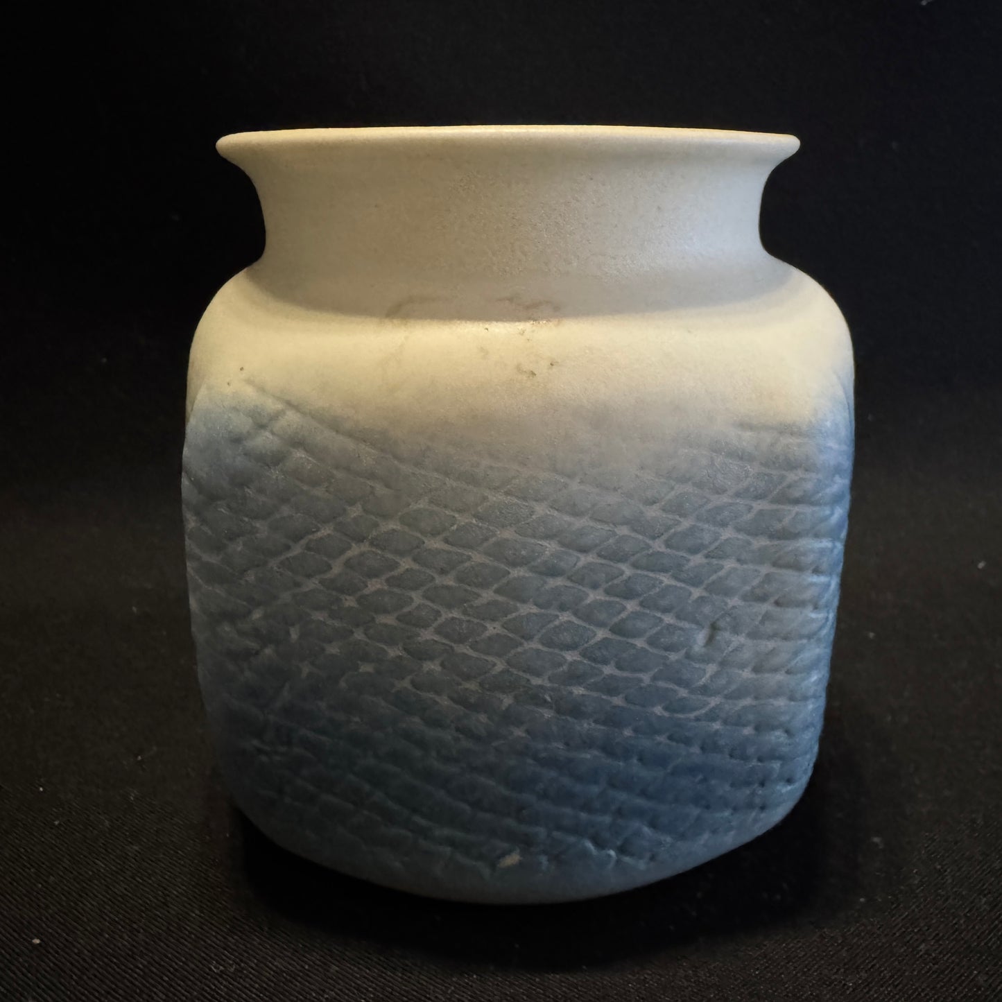 Gösta Grähs for Rörstrand. Vintage Reptile Glaze Caramic Vase.
