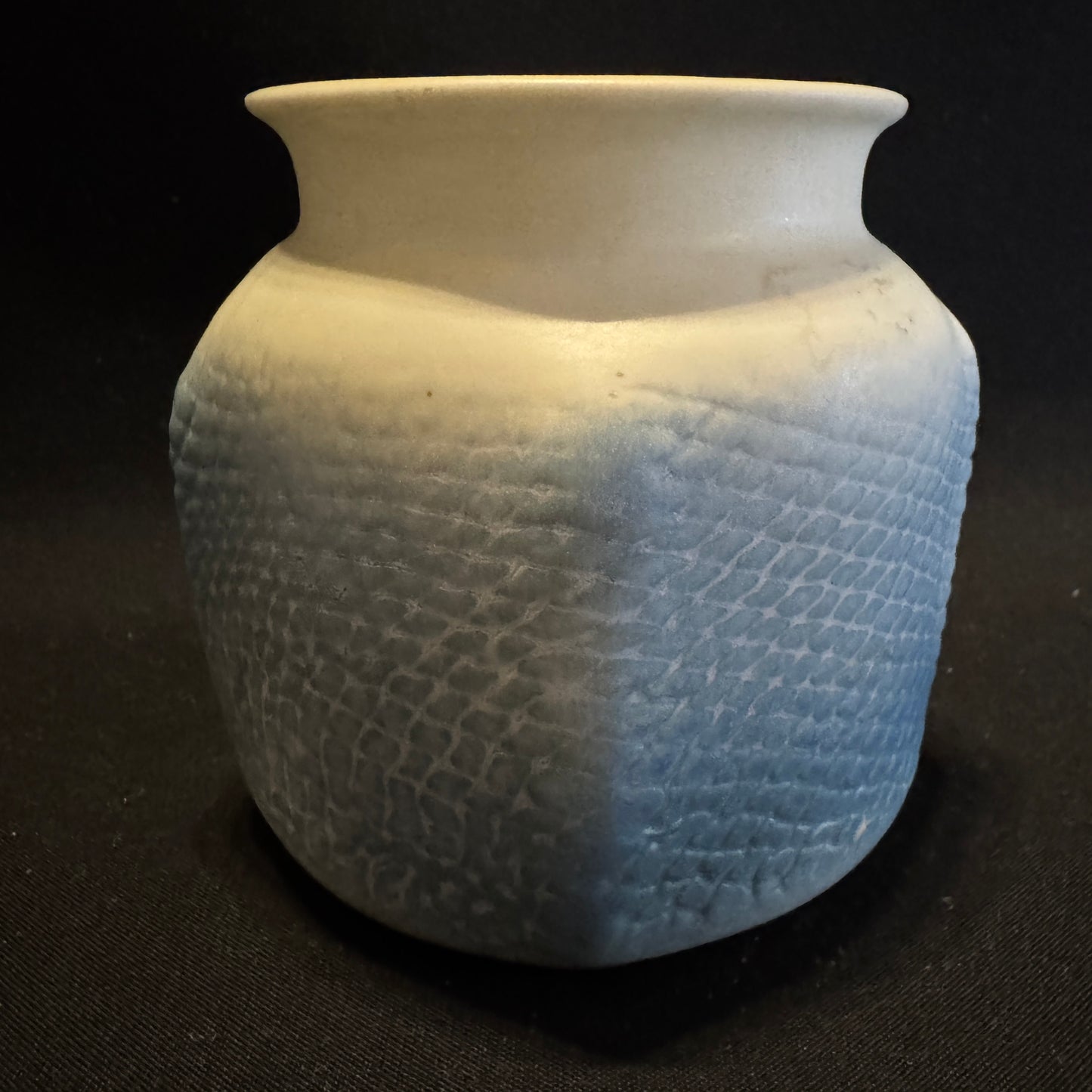 Gösta Grähs for Rörstrand. Vintage Reptile Glaze Caramic Vase.