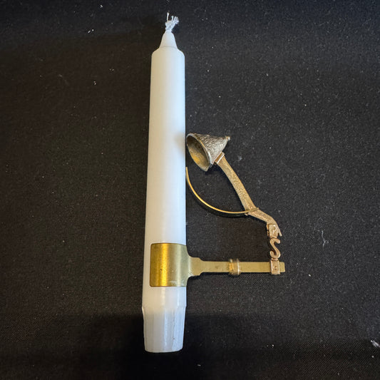 Skultuna, Sweden. Vintage Brass Smart Candle Snuffer.