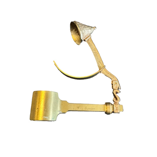 Skultuna, Sweden. Vintage Brass Smart Candle Snuffer.