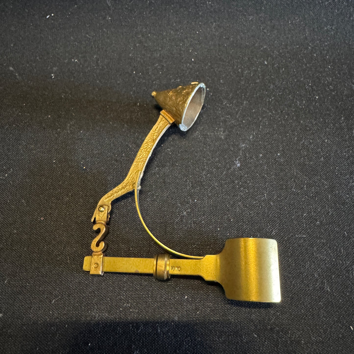 Skultuna, Sweden. Vintage Brass Smart Candle Snuffer.