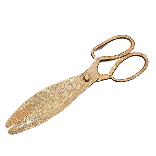 Antique c year 1800. Large Scandinavian Iron Pair of Scissors