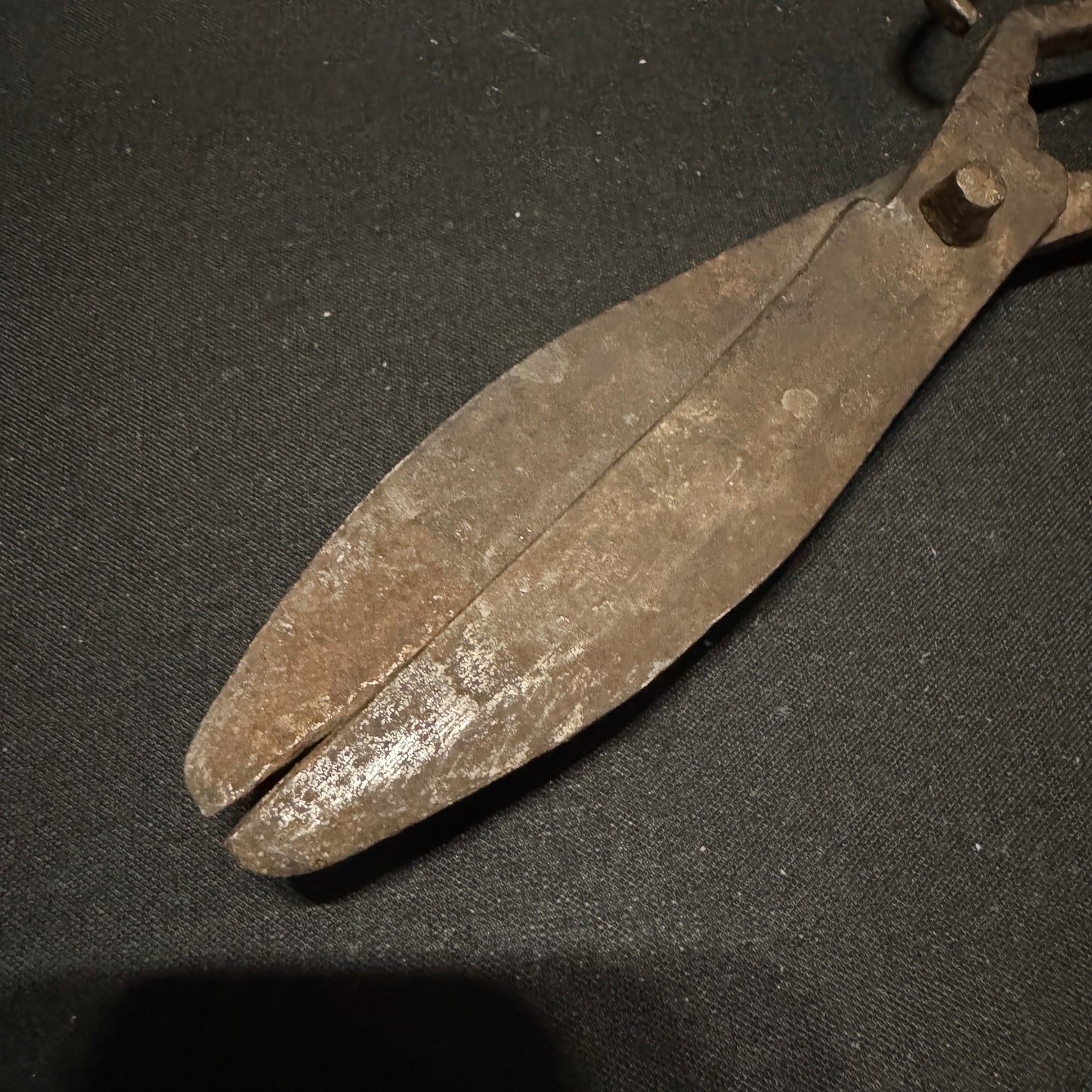 Antique c year 1800. Large Scandinavian Iron Pair of Scissors