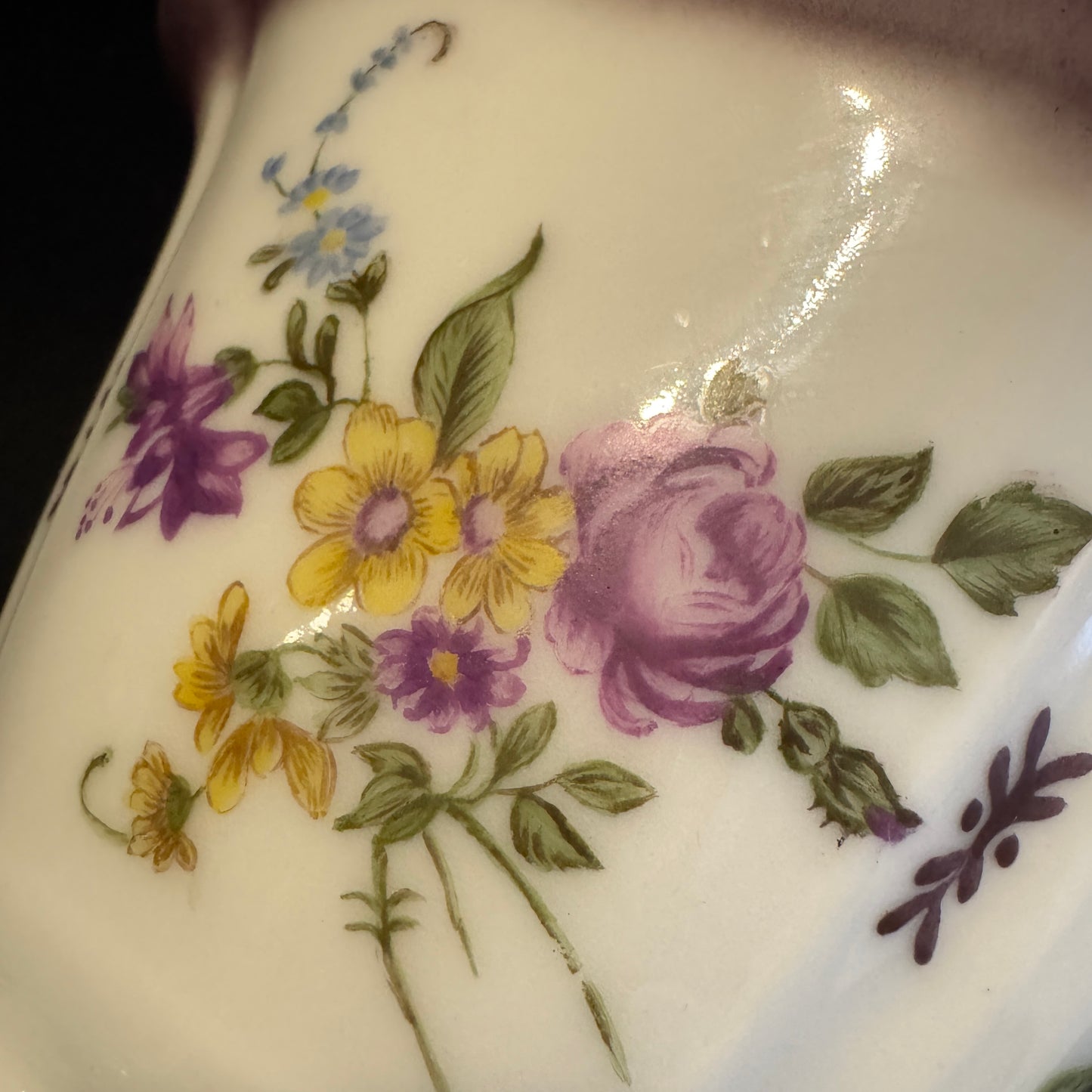 Hutschenreuther, Abteilung für Kunst, Bavaria year 1930. Vintage Porcelain Vase / Planter