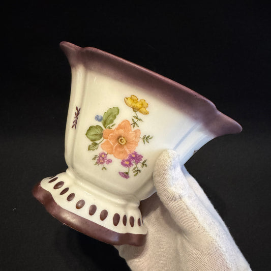 Hutschenreuther, Abteilung für Kunst, Bavaria year 1930. Vintage Porcelain Vase / Planter