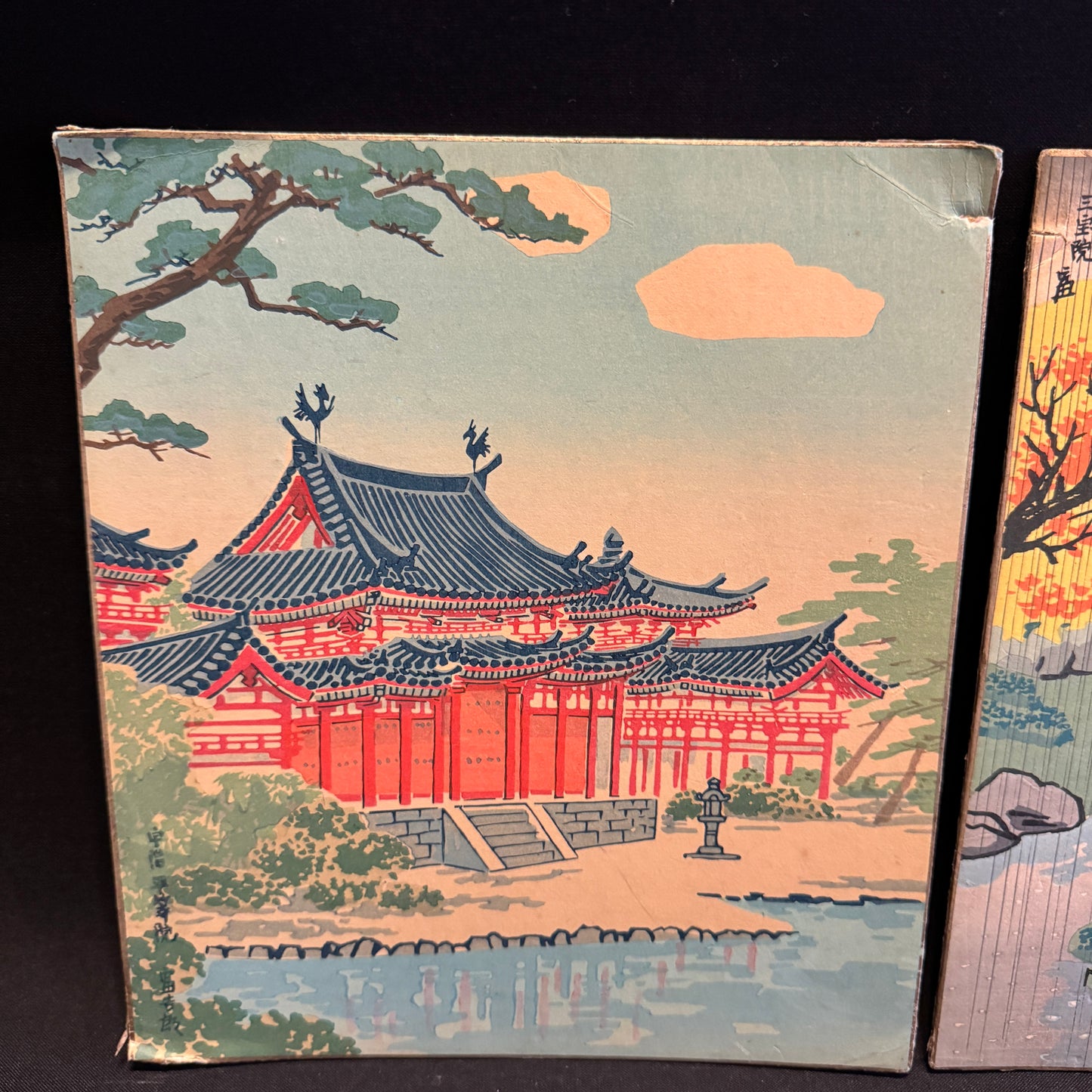 Tomikichiro Tokuriki, Japan. Two Signed Vintage  Woodblock Prints