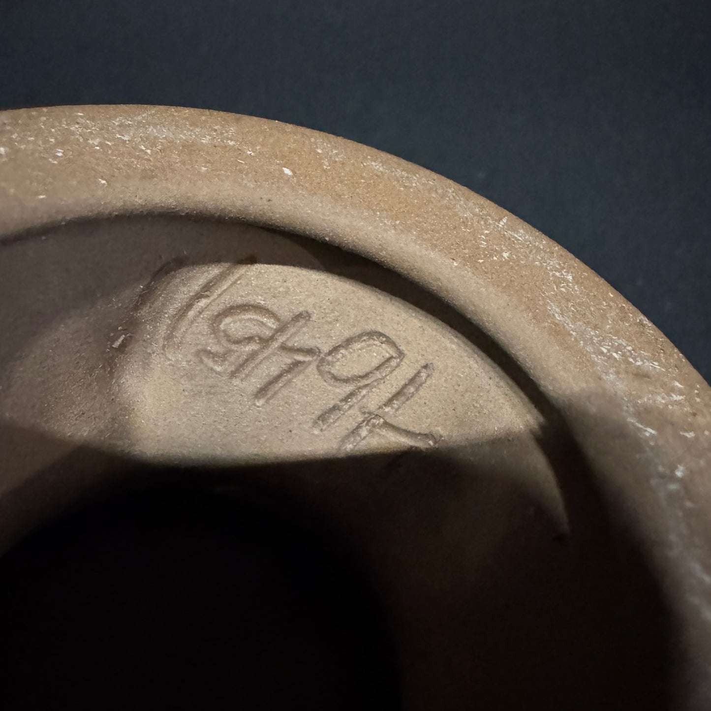 Michael Andersen, Denmark. Vintage Terracotta Footed Bowl