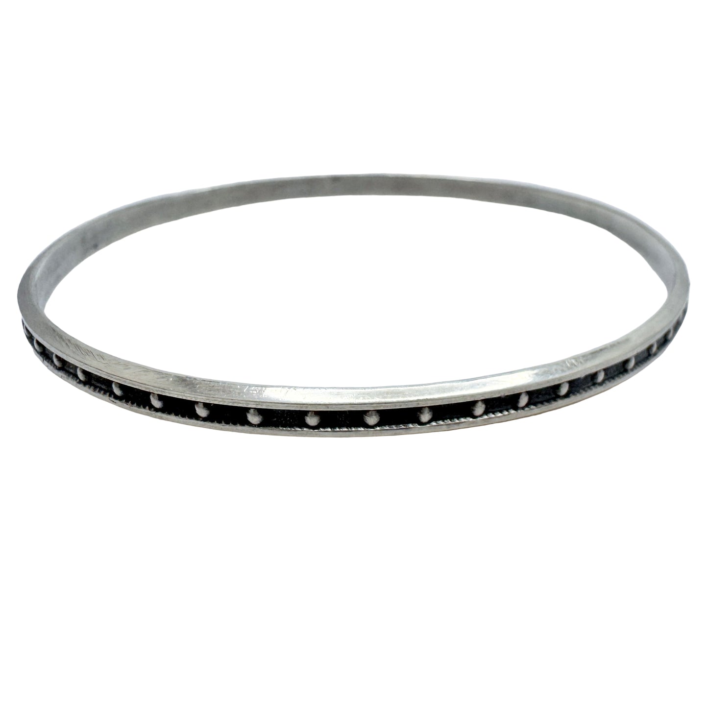 Kalevala Koru, Finland. Vintage Sterling Silver Bangle Bracelet.