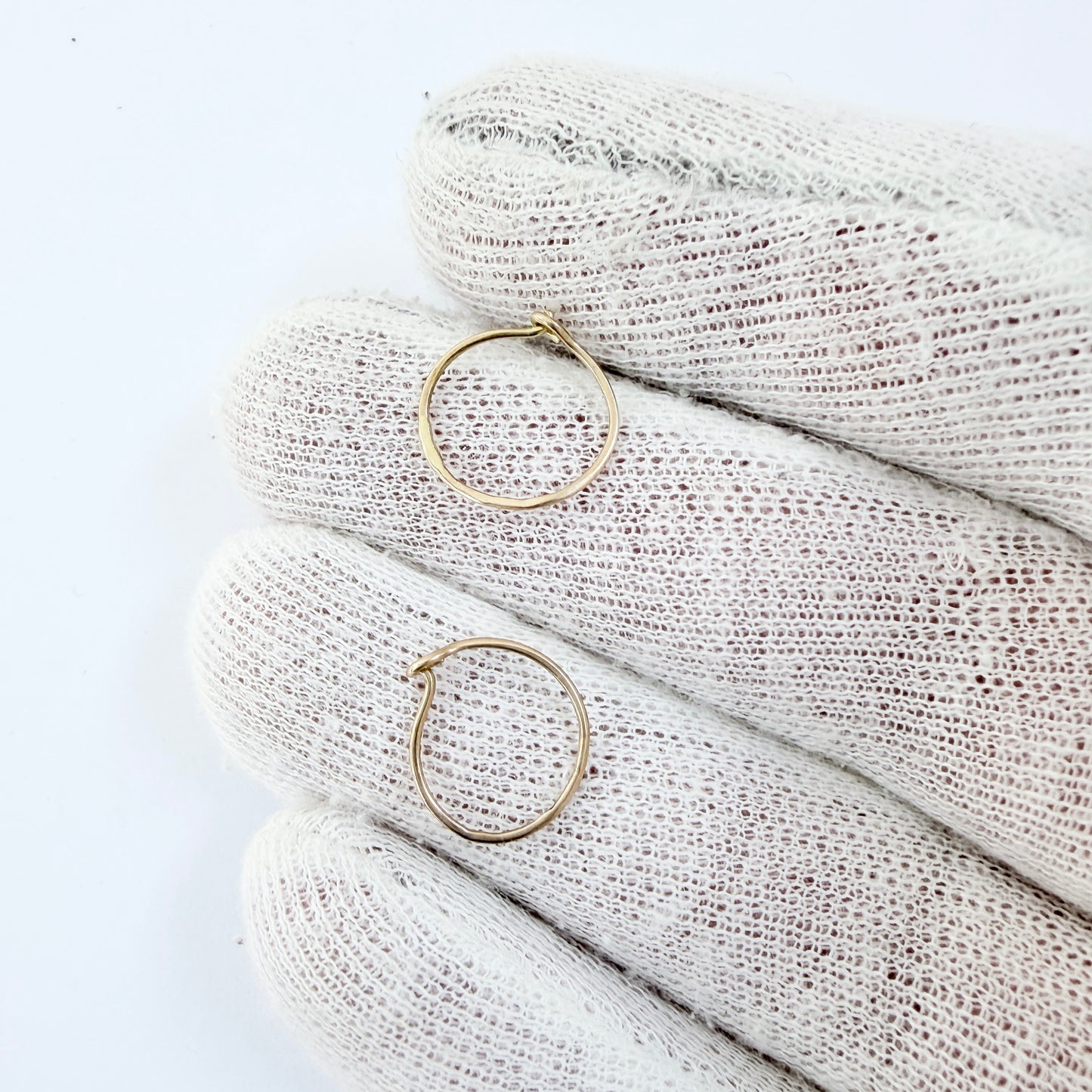 H & K Linder, Sweden 1959. Vintage 18k Gold Earrings.
