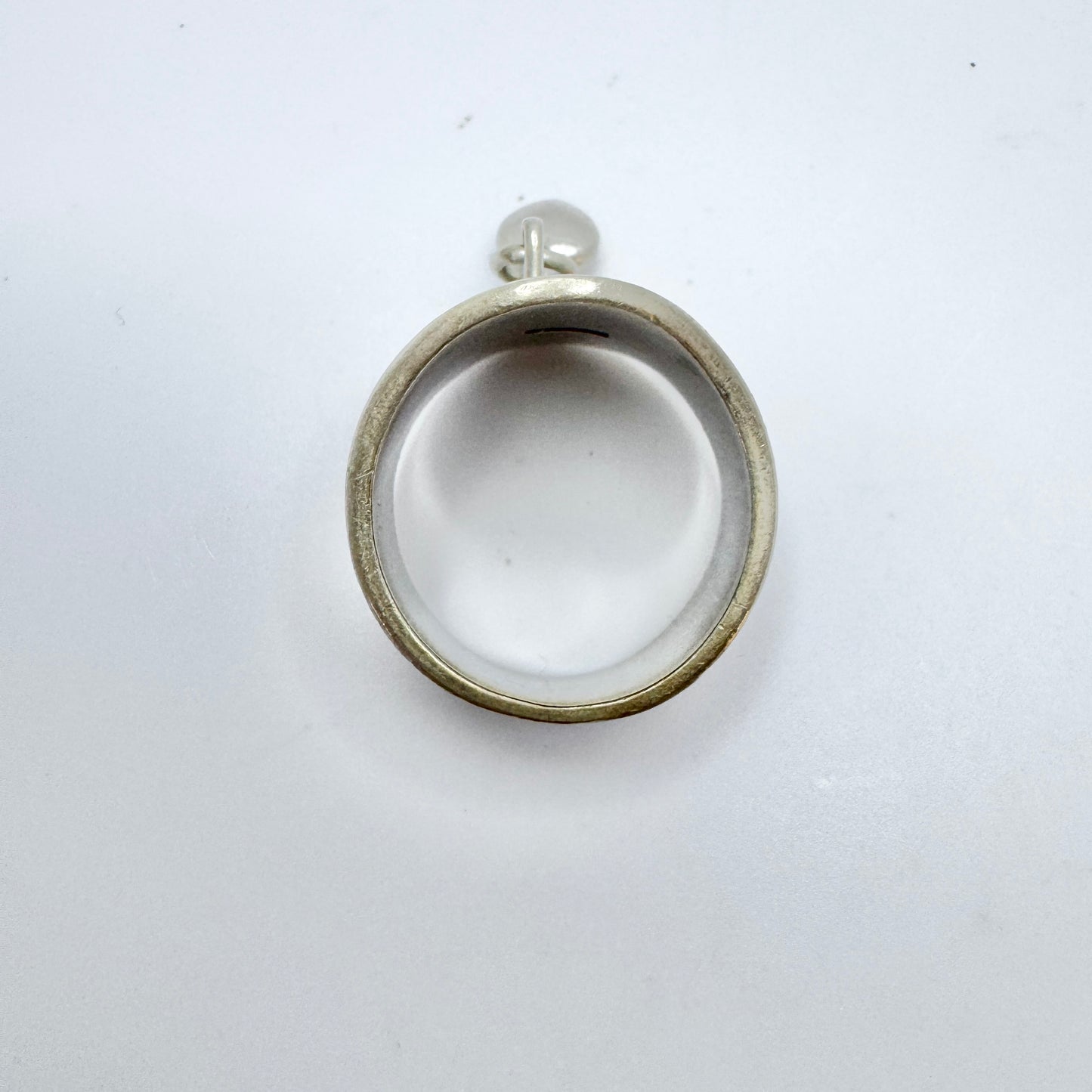 Kalevala Koru, Finland Sterling Silver Heart Charm Ring