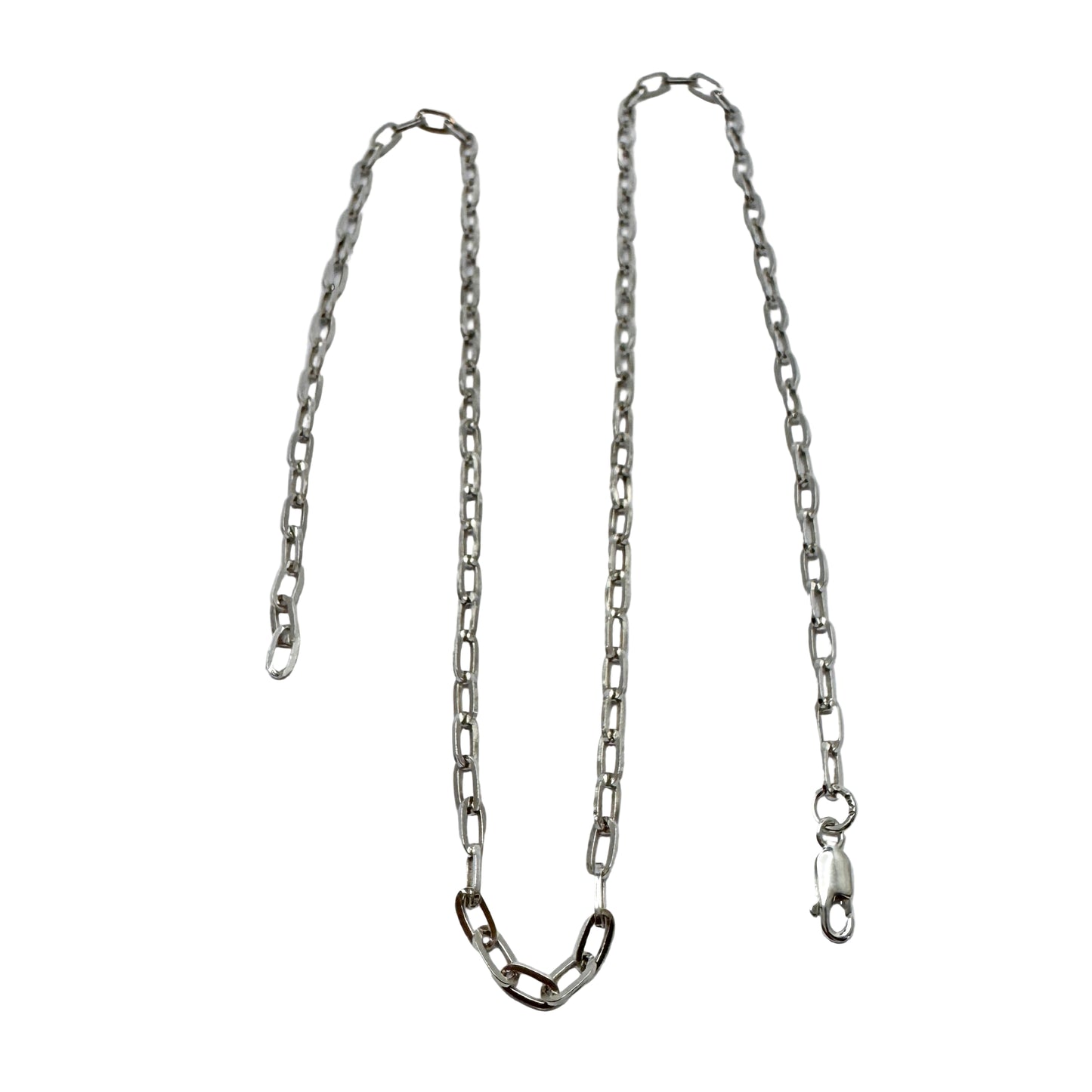 Victor Janson, Sweden. Vintage 61cm Sterling Silver Chain Necklace.