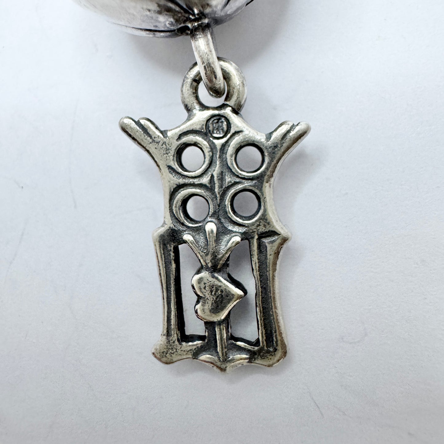 Kalevala Koru, Finland. Vintage Sterling Silver Pendant Necklace