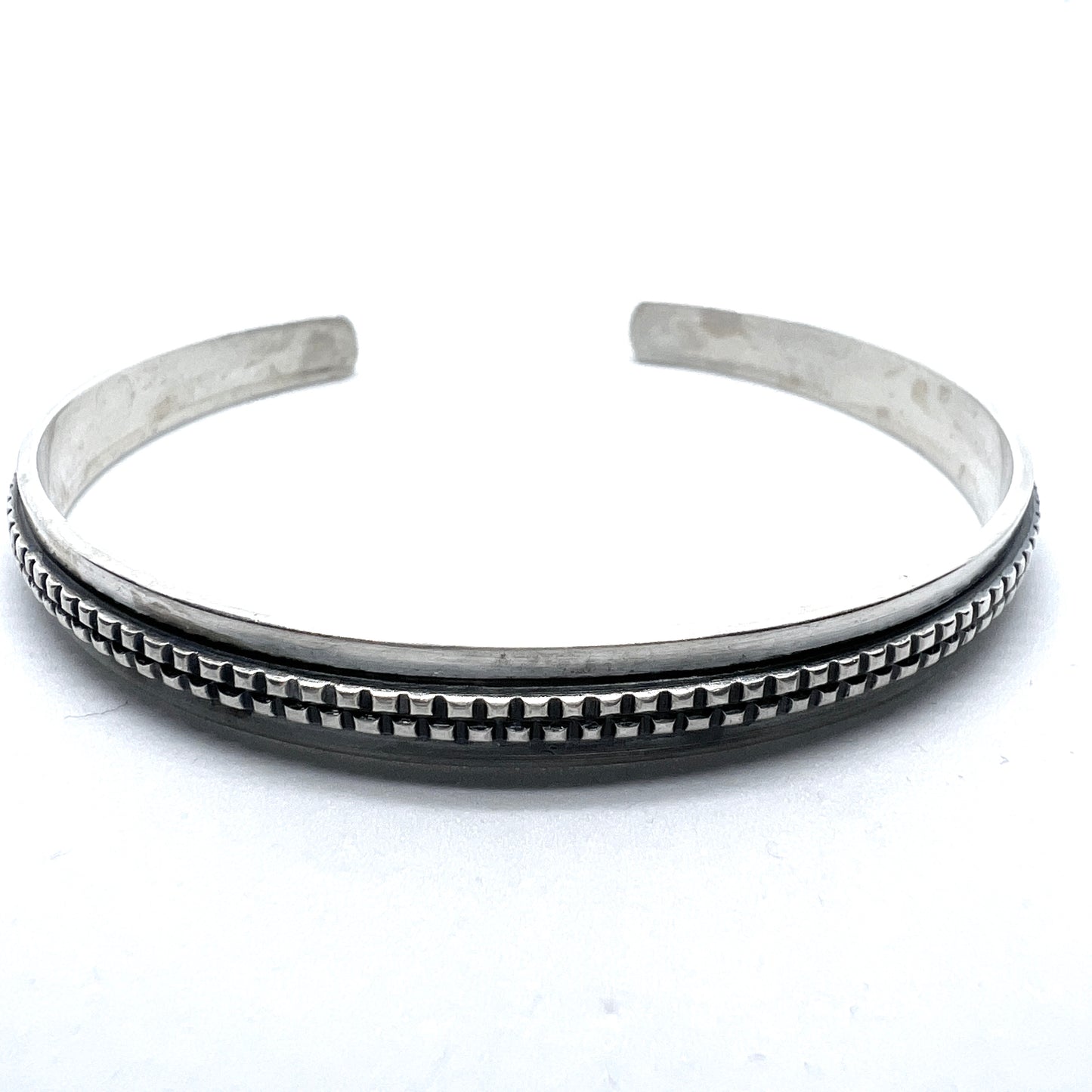 Kalevala Koru, Finland 1964. Vintage Solid Silver Bracelet.