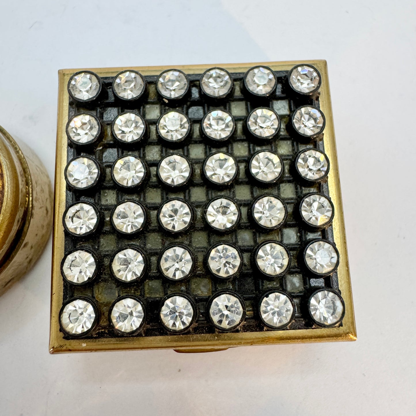 Two Vintage 1940-50s Trinket Pill Boxes.