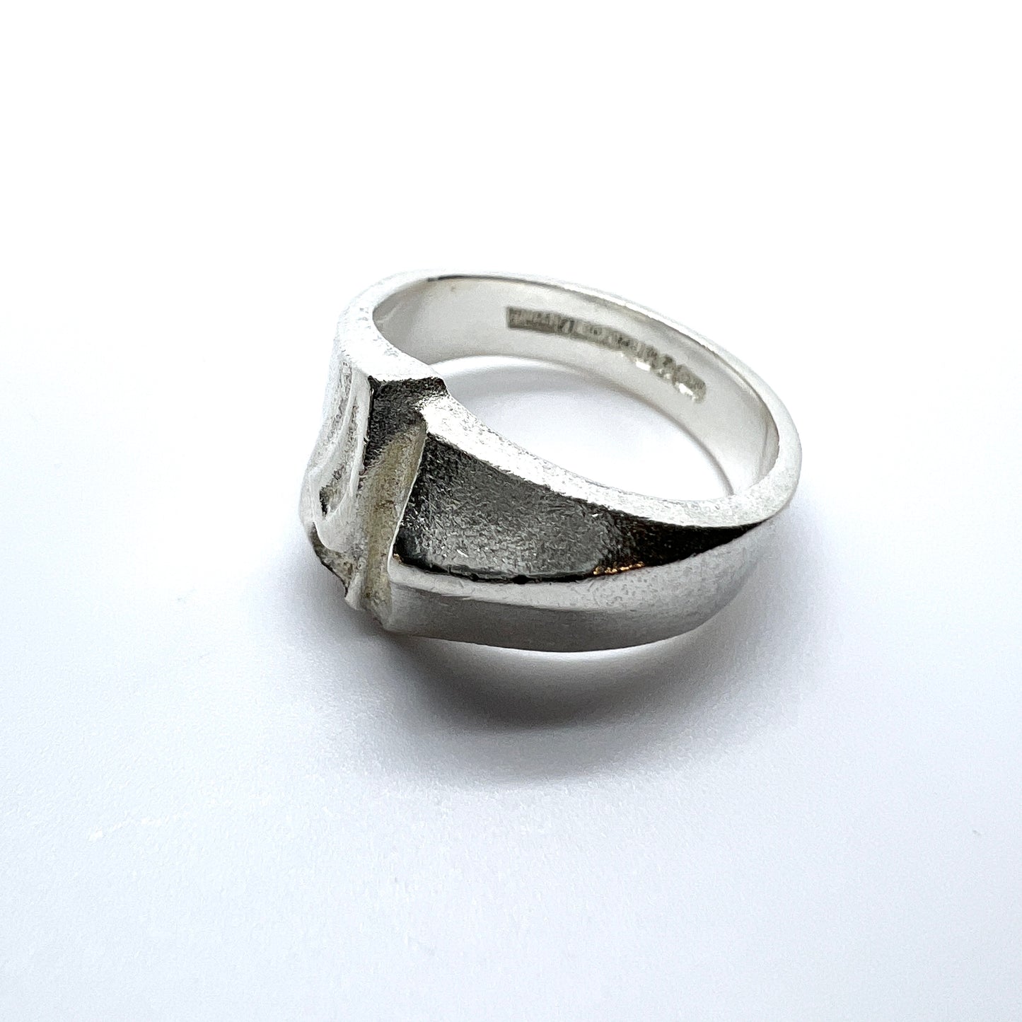 Bjorn Weckstrom for Lapponia, Finland 1991. Vintage Sterling Silver Ring.