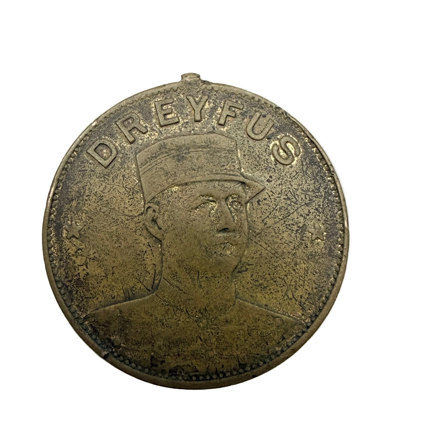 France. Antique Dreyfus / Labori Affair Medallion.