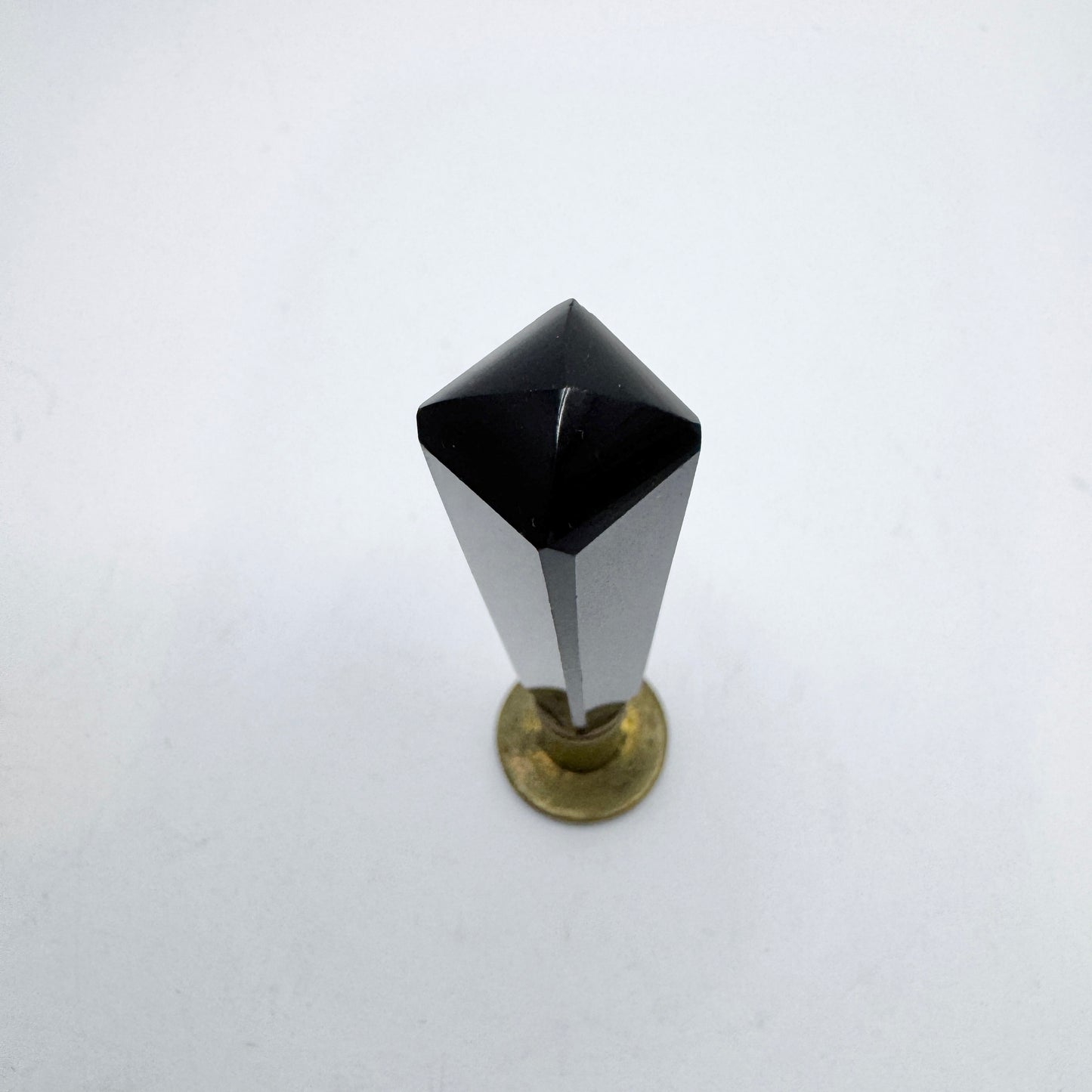 Vintage c 1930s Bakelite Wax Seal Stamp "LJ"