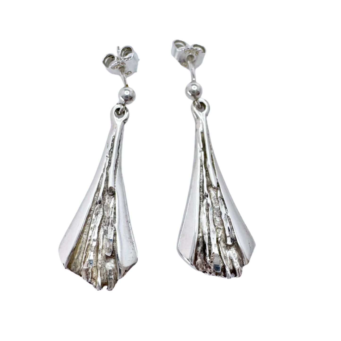 Astri Holthe, Norway. Vintage Sterling Silver Earrings