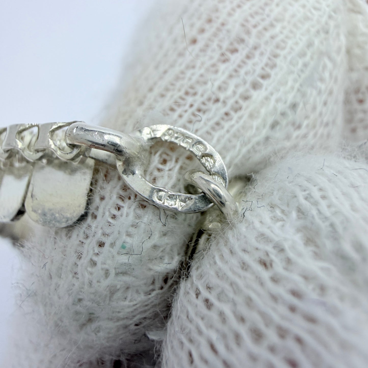 Andreas Daub, Germany. Vintage Solid Silver Necklace.