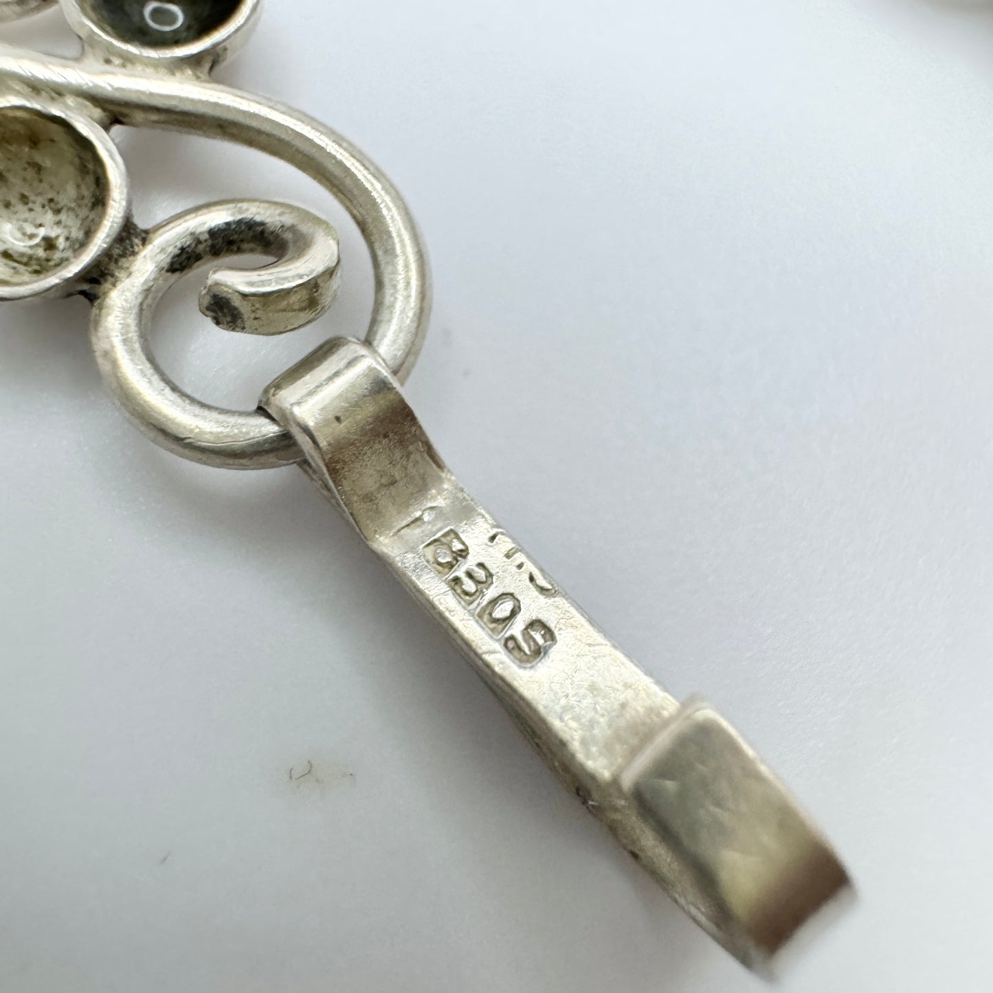 Denmark ca 1940. Solid Silver Bracelet.