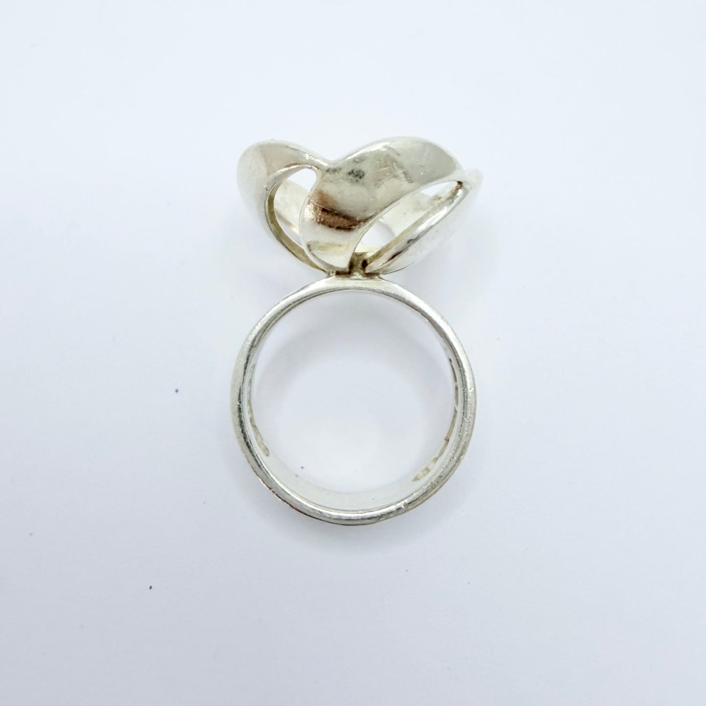 Sven-Erik Högberg, Sweden year 1970. Vintage Sterling Silver Ring.