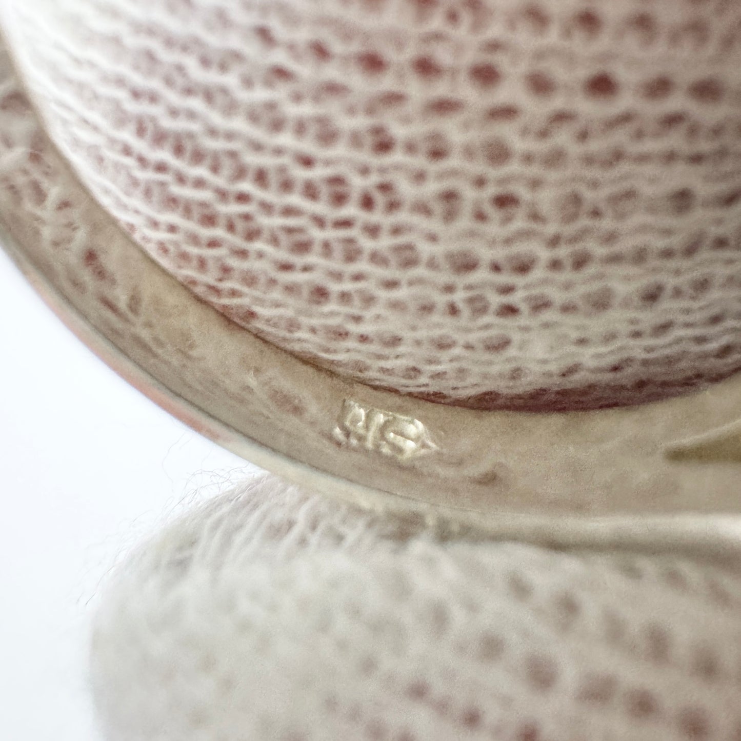 Herman Siersbøl, Denmark ca 1950s. Sterling Silver Onyx Ring.