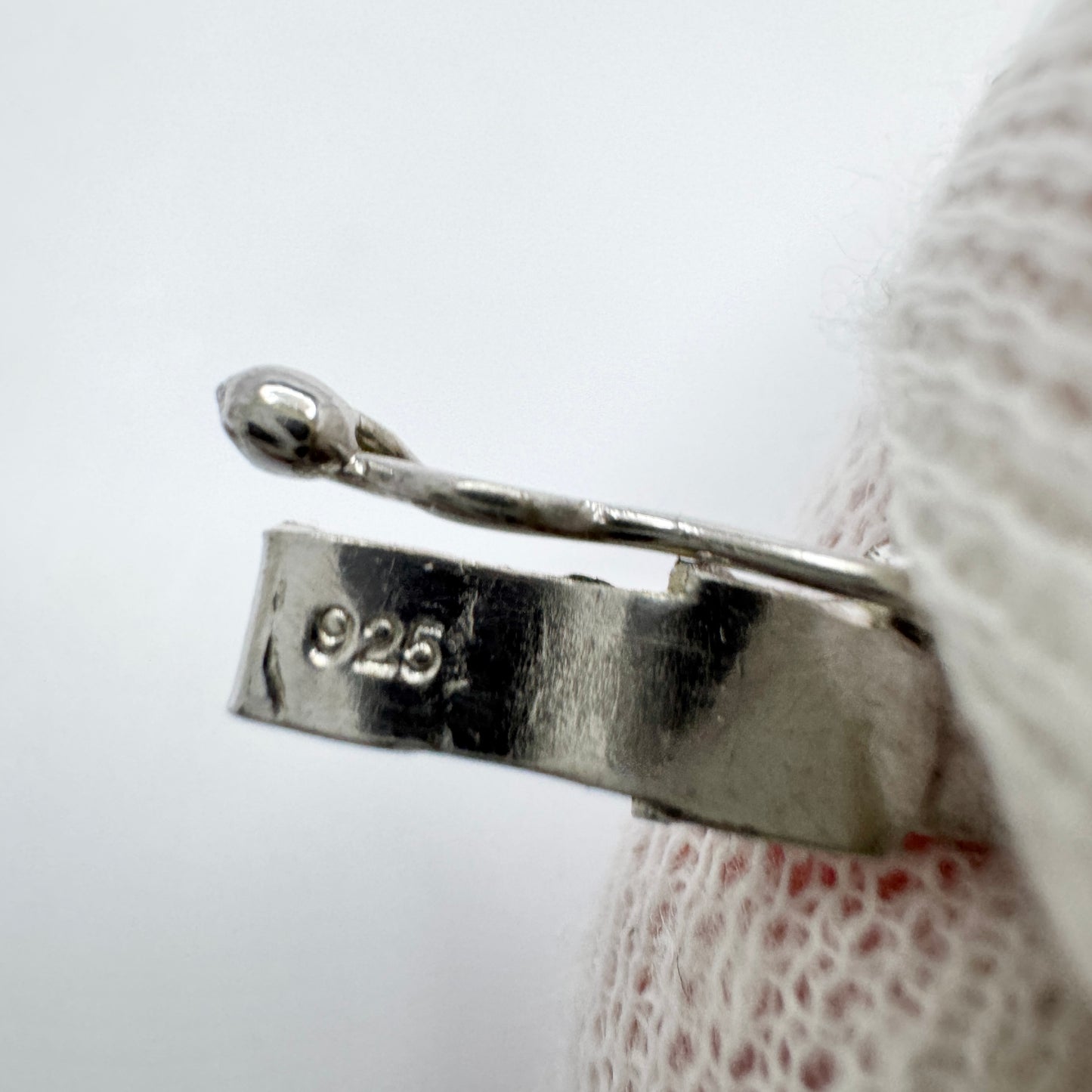 Vicenza, Italy. Vintage Stering Silver Two-tone Bracelet.