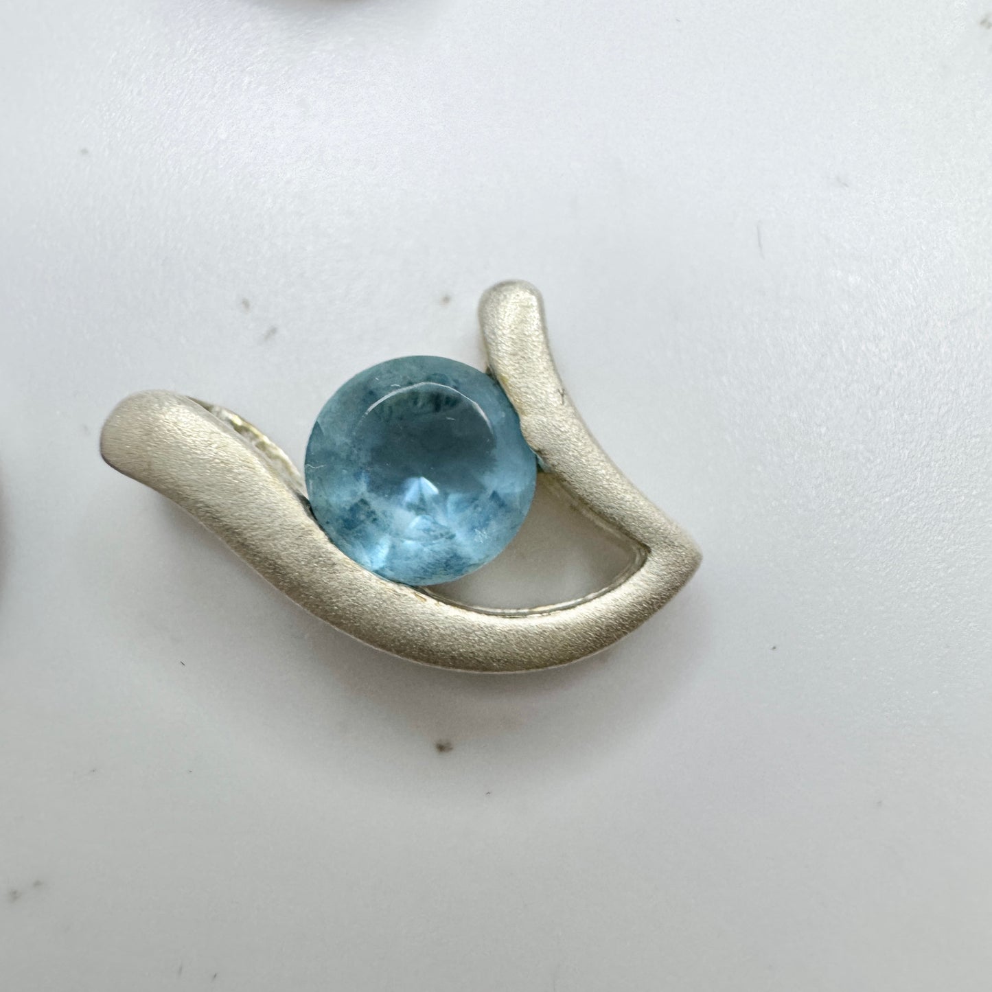 Finland. 4 Small Vintage Solid Silver Pendants.