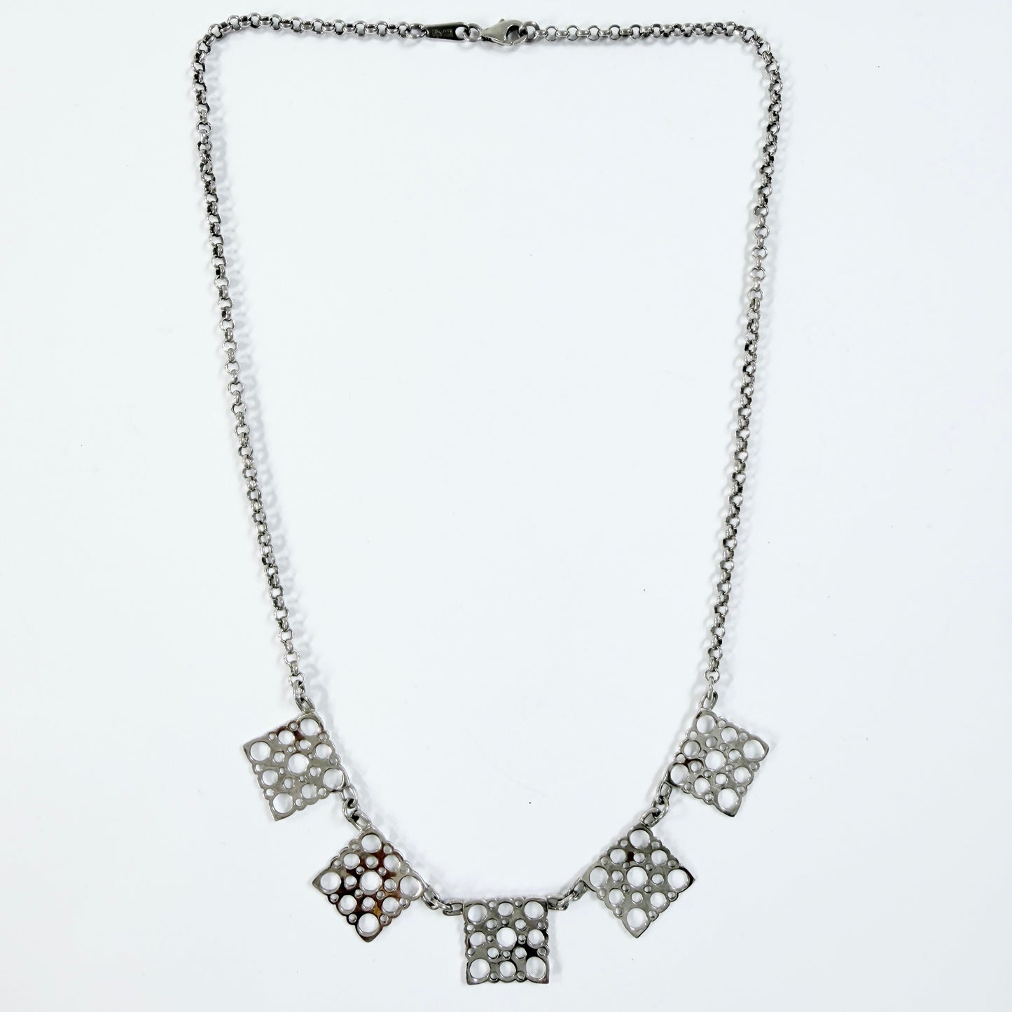 Liisa Vitali for Kultakeskus, Finland Vintage Sterling Silver Necklace