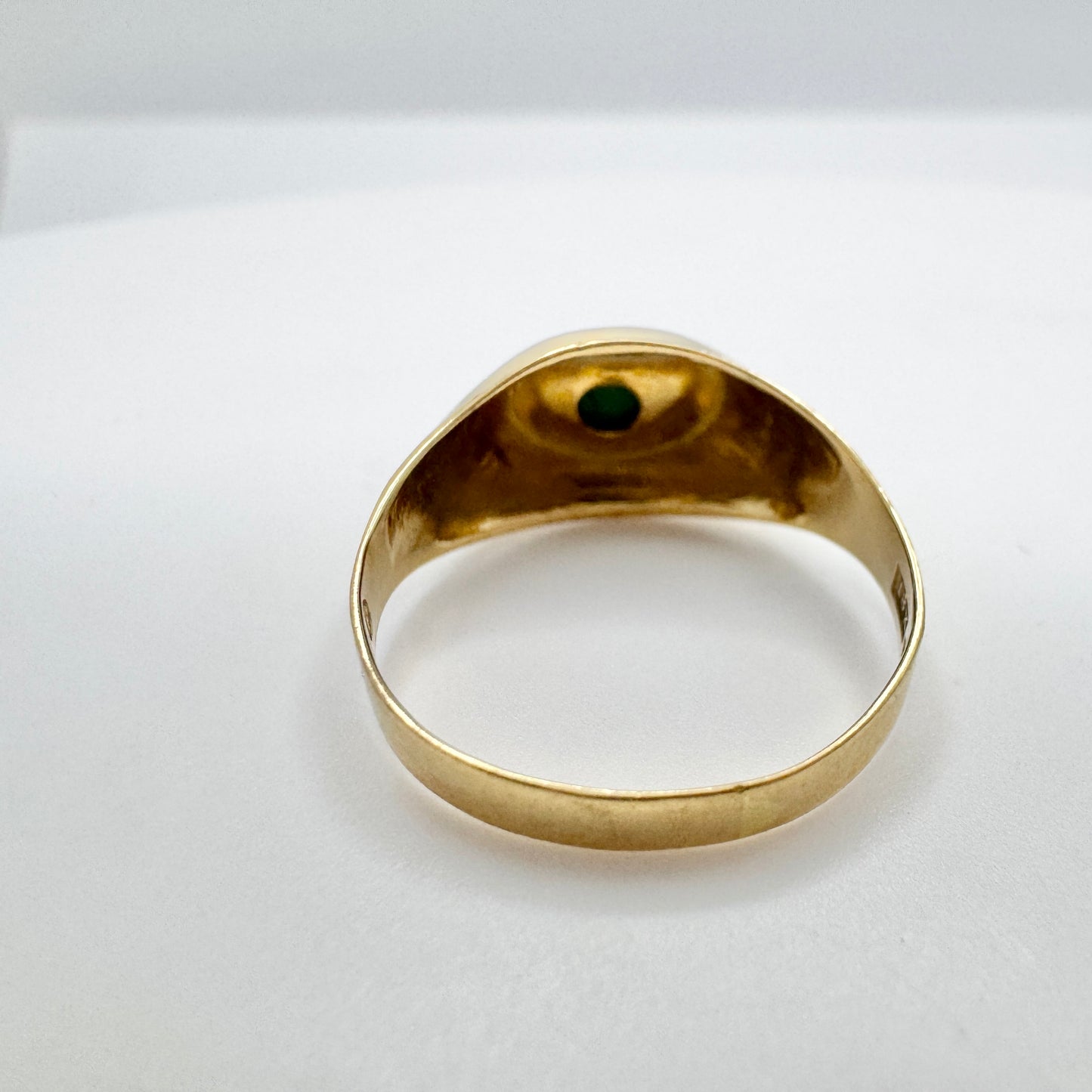 Alton, Sweden 1965. Vintage 18k Gold Turquoise Ring