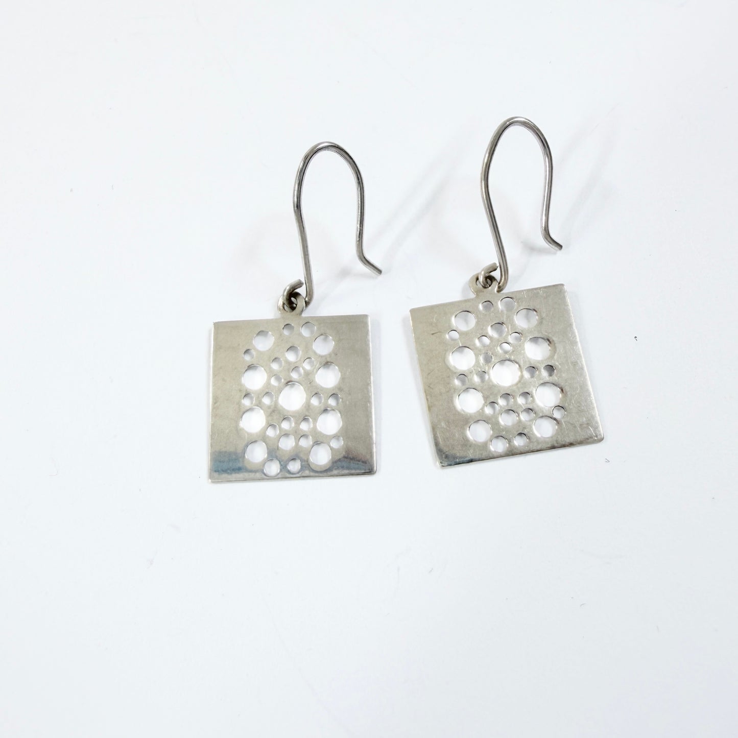 Liisa Vitali for Kultakeskus, Finland Vintage Sterling Silver Earrings