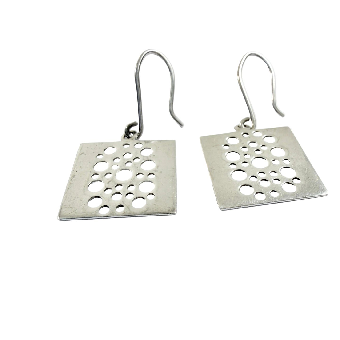 Liisa Vitali for Kultakeskus, Finland Vintage Sterling Silver Earrings