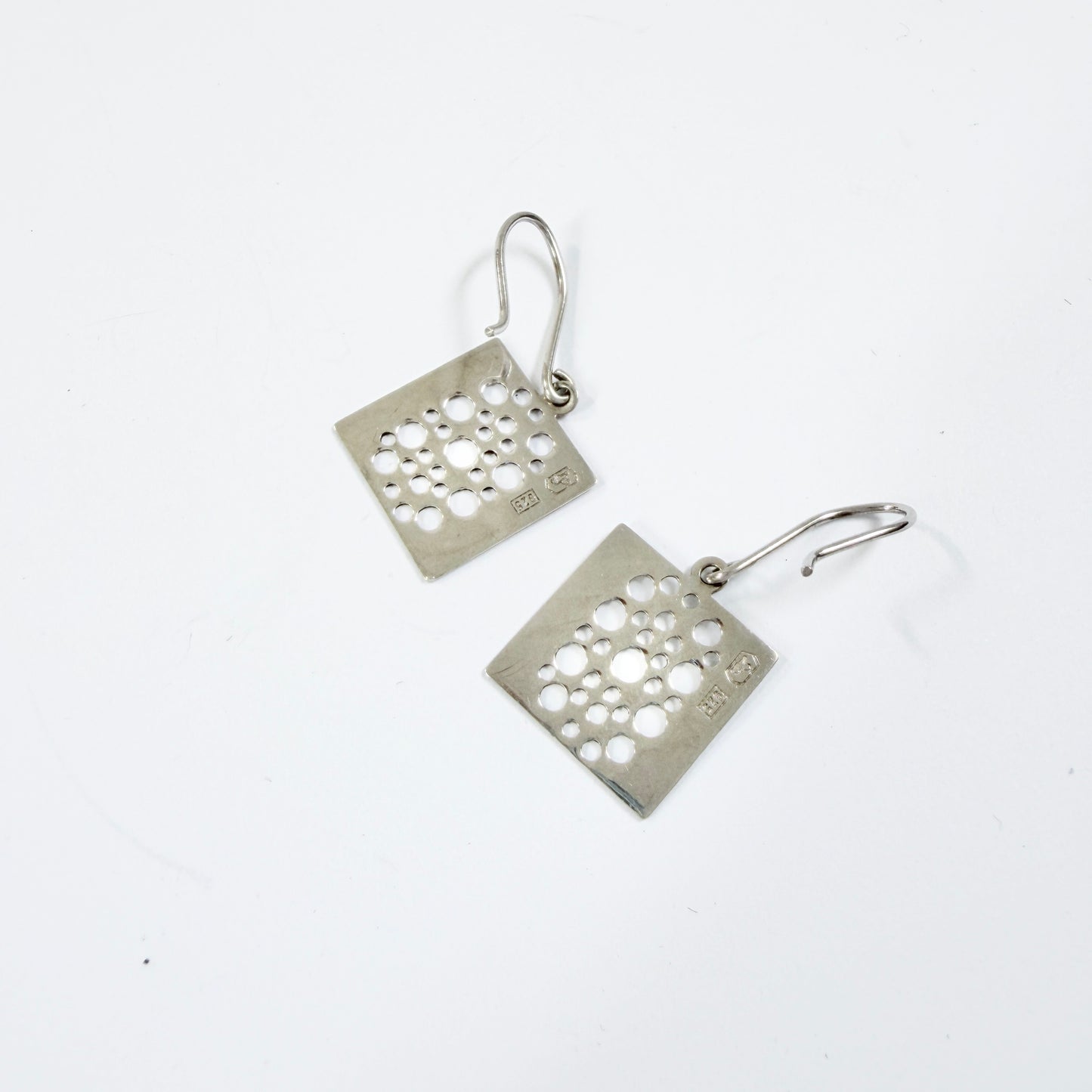 Liisa Vitali for Kultakeskus, Finland Vintage Sterling Silver Earrings