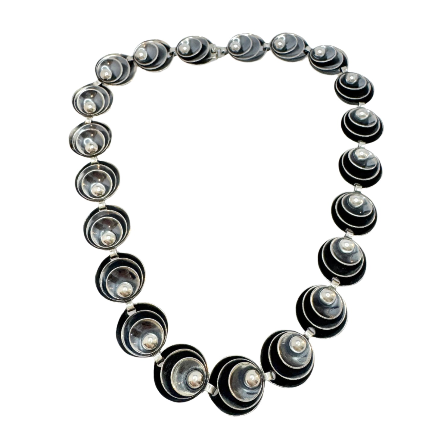 Herman Siersbøl, Denmark 1940-50s. Sterling Silver Necklace.