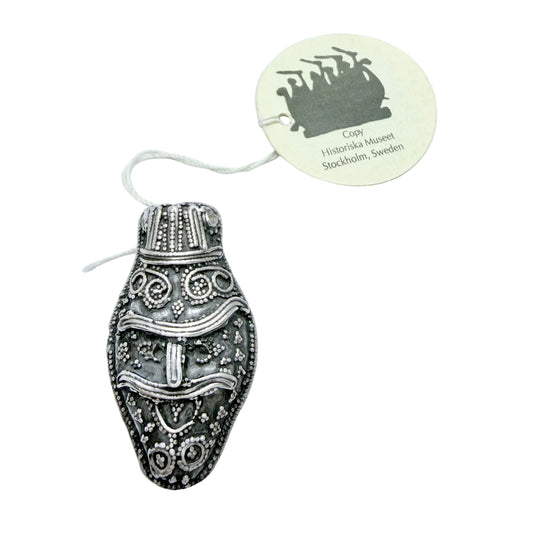 Bengt Hallberg, Sweden. Vintage Viking Copy Sterling Silver Pendant.