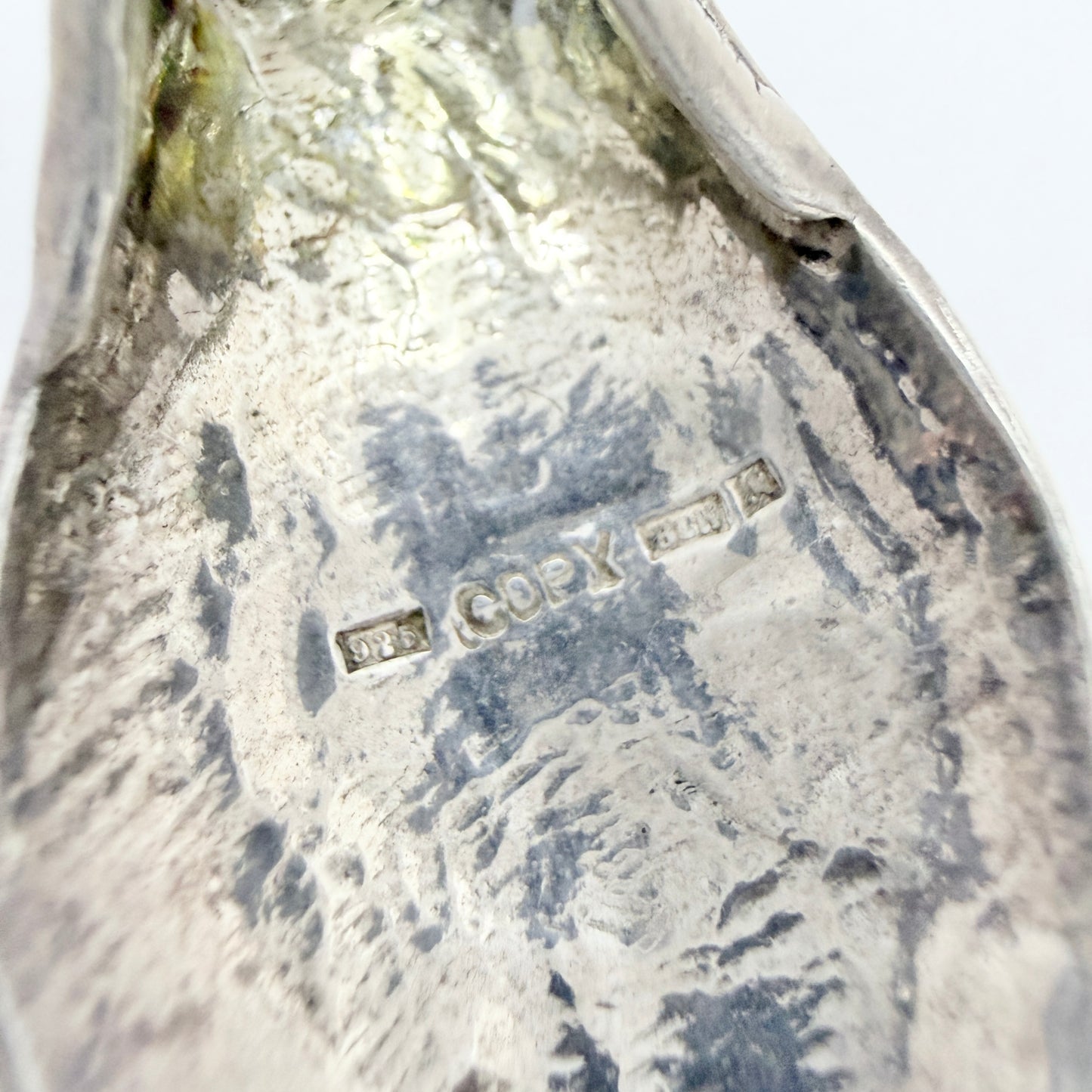 Bengt Hallberg, Sweden. Vintage Viking Copy Sterling Silver Pendant.