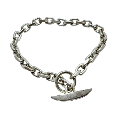 Denmark 1960s. Vintage Sterling Silver Bracelet.