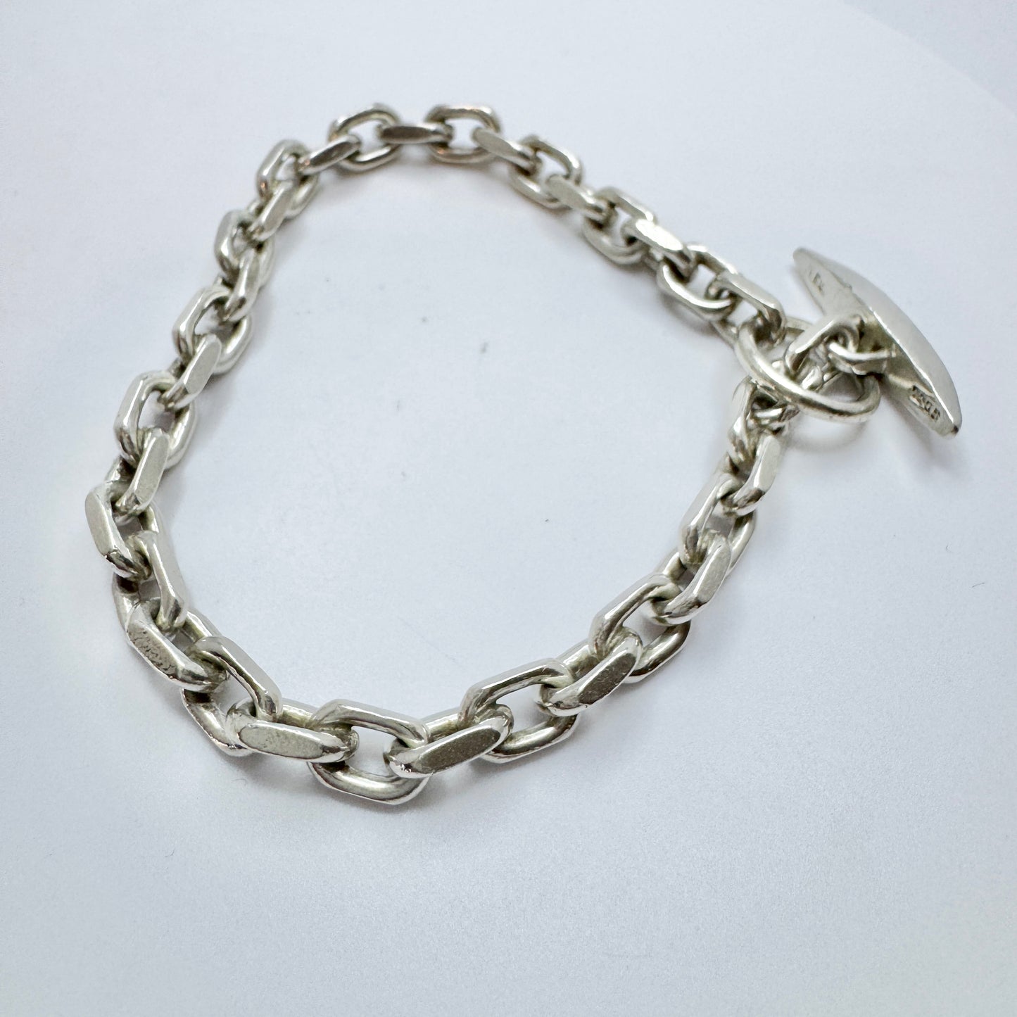 Denmark 1960s. Vintage Sterling Silver Bracelet.