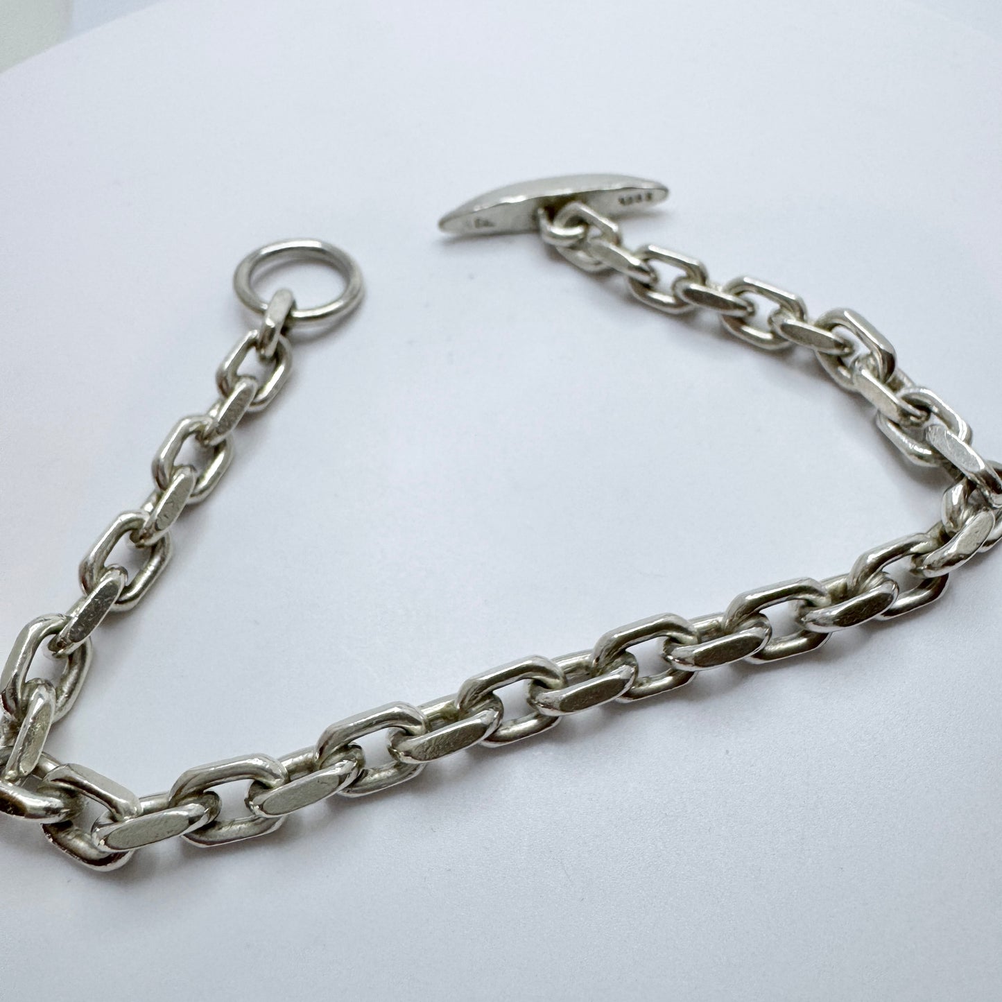 Denmark 1960s. Vintage Sterling Silver Bracelet.