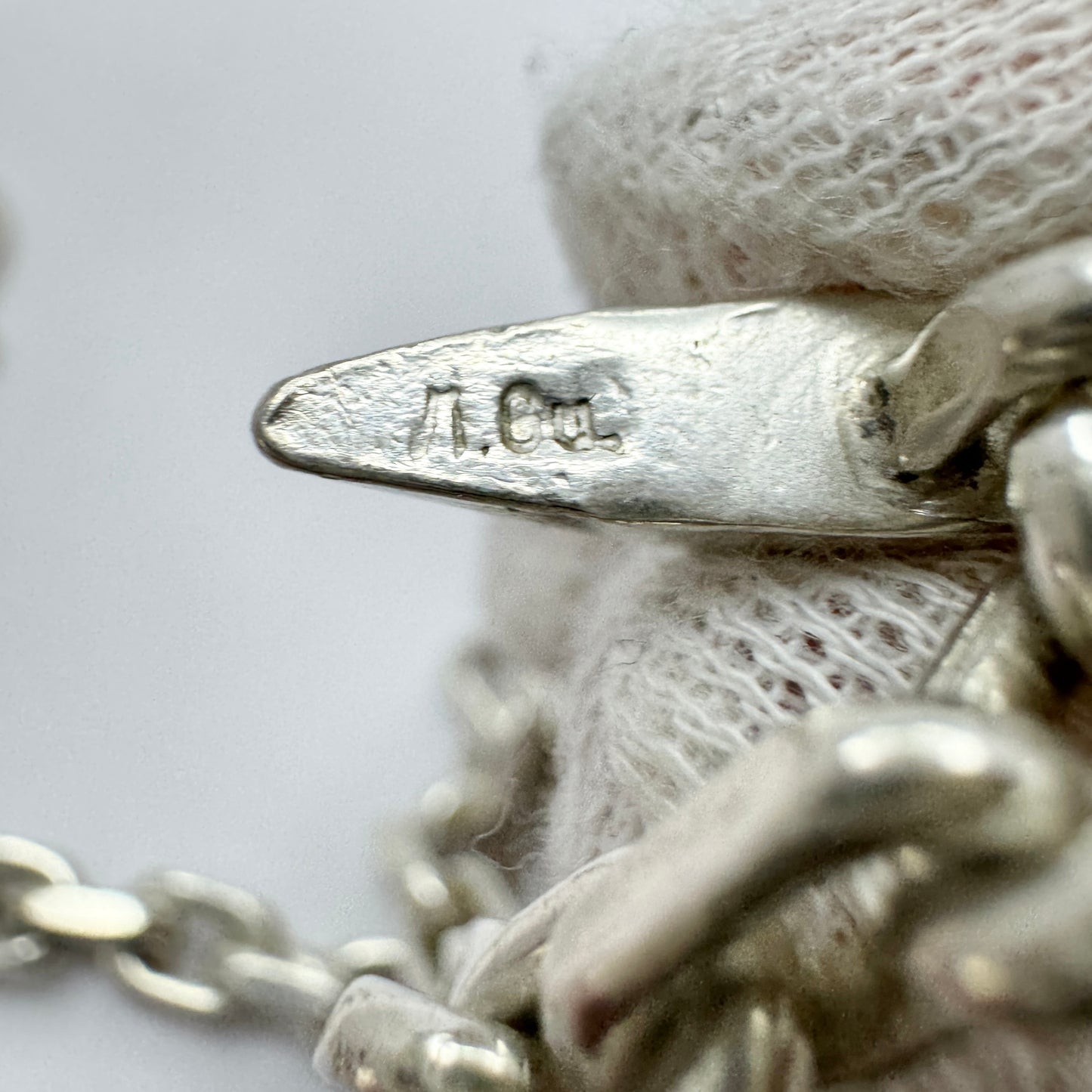 Denmark 1960s. Vintage Sterling Silver Bracelet.