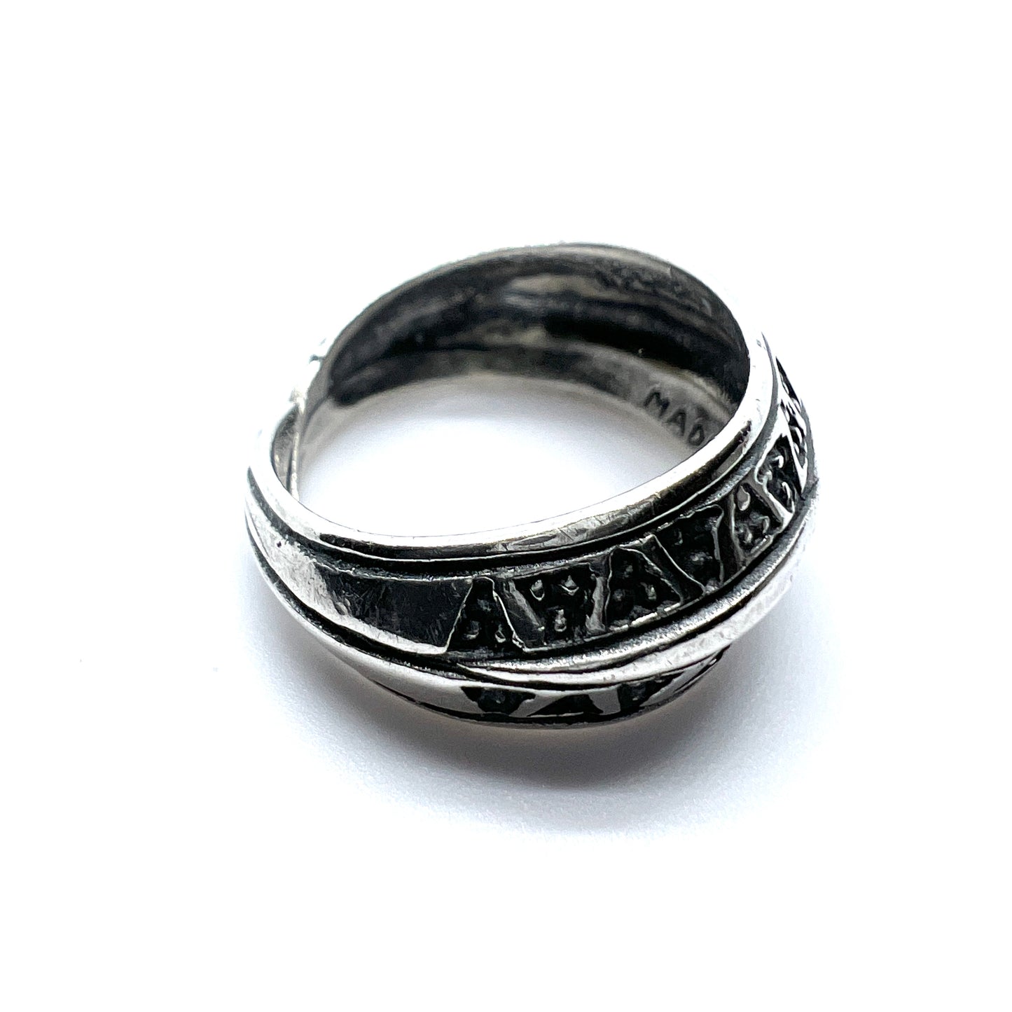 Sigmund Espeland, Norway. Vintage Sterling Silver Viking Copy Unisex Ring.