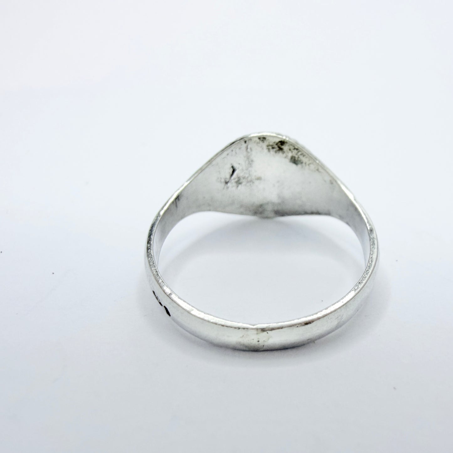 Vintage c 1950. Vintage Sterling Silver Signet Ring