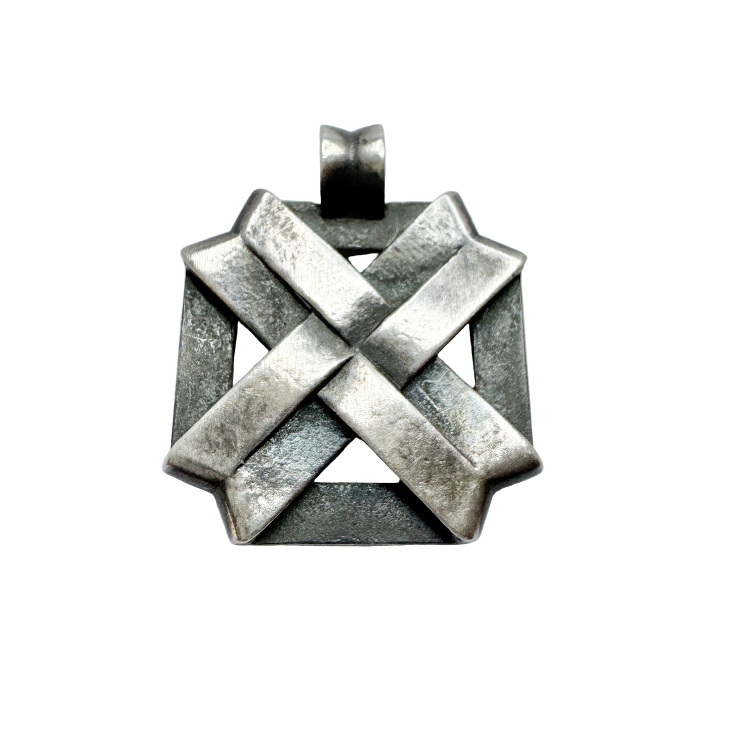 LU, Finland. Vintage Sterling Silver Pendant.