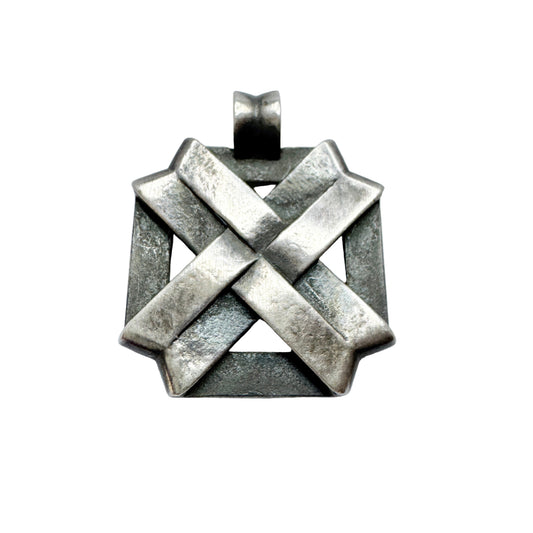 LU, Finland. Vintage Sterling Silver Pendant.