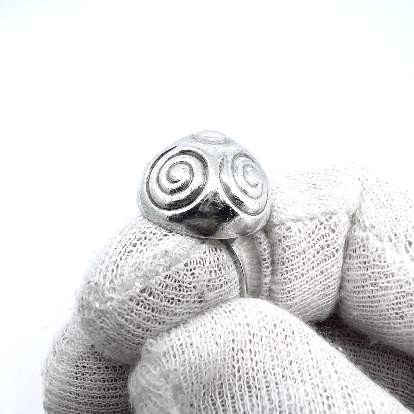 Kalevala Koru, Finland 1966. Vintage Solid Silver Ring.